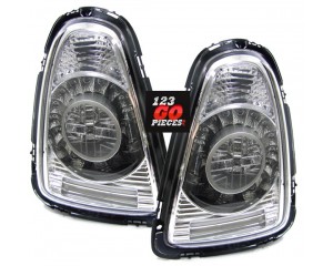 paire de feux arrrières LEDcristal/chrome Mini R56 2006-2010